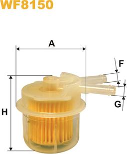 WIX Filters WF8150 - Горивен филтър vvparts.bg