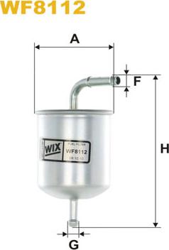 WIX Filters WF8112 - Горивен филтър vvparts.bg