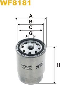 WIX Filters WF8181 - Горивен филтър vvparts.bg