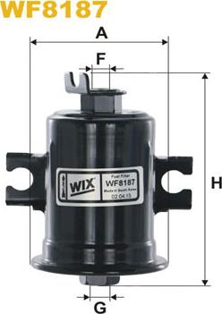 WIX Filters WF8187 - Горивен филтър vvparts.bg