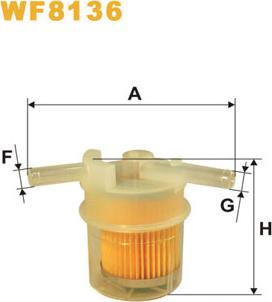 WIX Filters WF8136 - Горивен филтър vvparts.bg