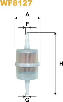 WIX Filters WF8127 - Горивен филтър vvparts.bg