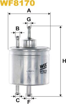 WIX Filters WF8170 - Горивен филтър vvparts.bg