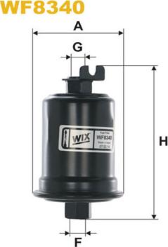 WIX Filters WF8340 - Горивен филтър vvparts.bg