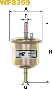 WIX Filters WF8359 - Горивен филтър vvparts.bg