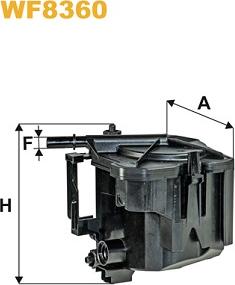 WIX Filters WF8360 - Горивен филтър vvparts.bg