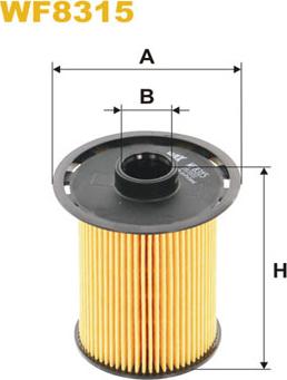 WIX Filters WF8315 - Горивен филтър vvparts.bg