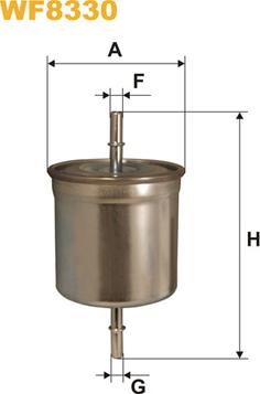 WIX Filters WF8330 - Горивен филтър vvparts.bg