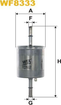 WIX Filters WF8333 - Горивен филтър vvparts.bg