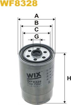 WIX Filters WF8328 - Горивен филтър vvparts.bg