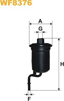 WIX Filters WF8376 - Горивен филтър vvparts.bg