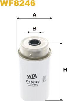 WIX Filters WF8246 - Горивен филтър vvparts.bg