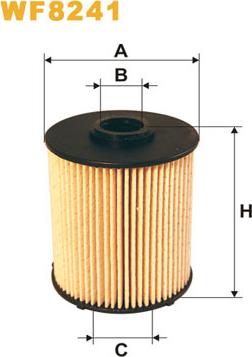 WIX Filters WF8241 - Горивен филтър vvparts.bg