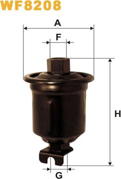 WIX Filters WF8208 - Горивен филтър vvparts.bg