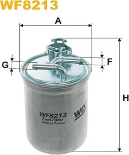 WIX Filters WF8213 - Горивен филтър vvparts.bg