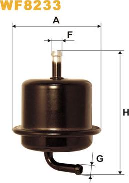 WIX Filters WF8233 - Горивен филтър vvparts.bg