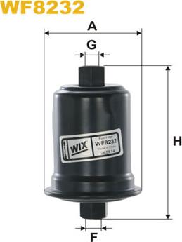 WIX Filters WF8232 - Горивен филтър vvparts.bg