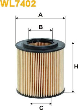 WIX Filters WL7402 - Маслен филтър vvparts.bg