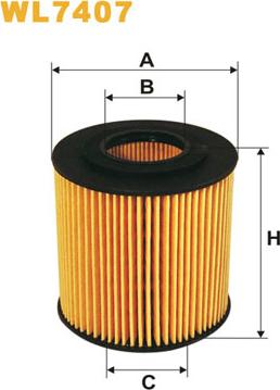 WIX Filters WL7407 - Маслен филтър vvparts.bg