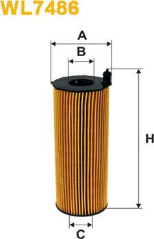 WIX Filters WL7486 - Маслен филтър vvparts.bg