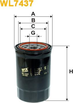 WIX Filters WL7437 - Маслен филтър vvparts.bg