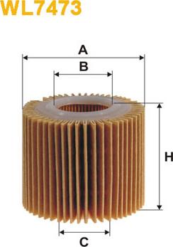 WIX Filters WL7473 - Маслен филтър vvparts.bg