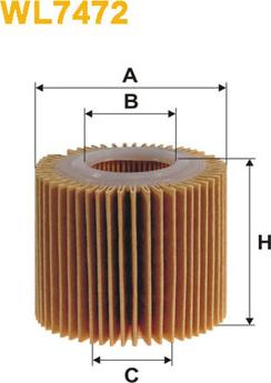 WIX Filters WL7472 - Маслен филтър vvparts.bg