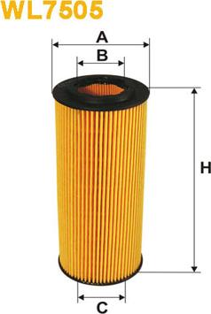 WIX Filters WL7505 - Маслен филтър vvparts.bg