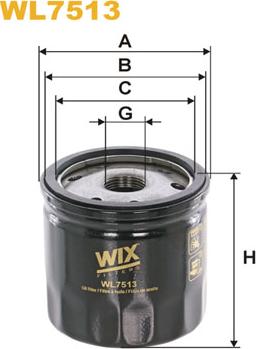 WIX Filters WL7513 - Маслен филтър vvparts.bg