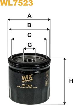 WIX Filters WL7523 - Маслен филтър vvparts.bg