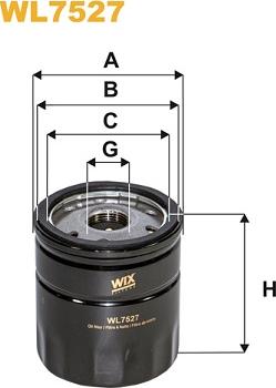 WIX Filters WL7527 - Маслен филтър vvparts.bg