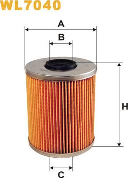 WIX Filters WL7040 - Маслен филтър vvparts.bg