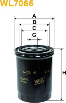 WIX Filters WL7065 - Маслен филтър vvparts.bg