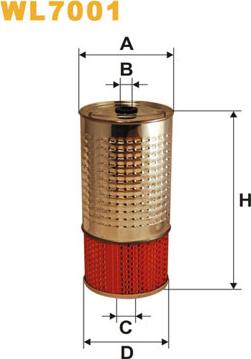 WIX Filters WL7001 - Маслен филтър vvparts.bg