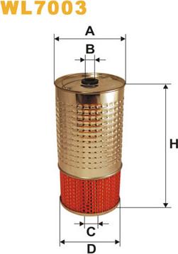 WIX Filters WL7003 - Маслен филтър vvparts.bg