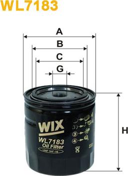 WIX Filters WL7183 - Маслен филтър vvparts.bg