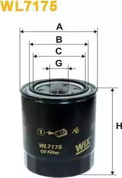 RIDER RD.1430WL7175 - Маслен филтър vvparts.bg