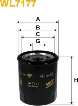 WIX Filters WL7177 - Маслен филтър vvparts.bg