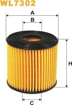 WIX Filters WL7302 - Маслен филтър vvparts.bg