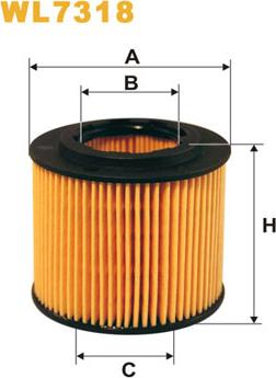 WIX Filters WL7318 - Маслен филтър vvparts.bg