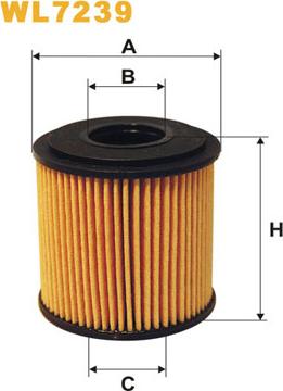 WIX Filters WL7239 - Маслен филтър vvparts.bg