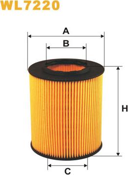 WIX Filters WL7220 - Маслен филтър vvparts.bg