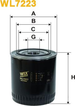 WIX Filters WL7223 - Маслен филтър vvparts.bg