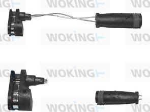 Woking 001043 - Предупредителен контактен сензор, износване на накладките vvparts.bg