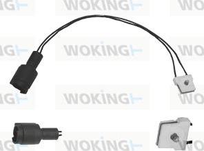 Woking 001005 - Предупредителен контактен сензор, износване на накладките vvparts.bg