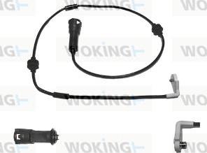 Woking 001029 - Предупредителен контактен сензор, износване на накладките vvparts.bg