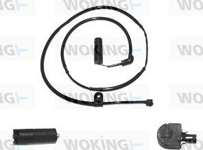 Woking 001074 - Предупредителен контактен сензор, износване на накладките vvparts.bg