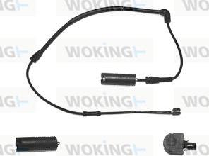 Woking 001073 - Предупредителен контактен сензор, износване на накладките vvparts.bg