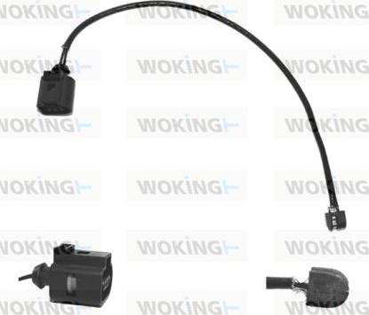 Woking 001108 - Предупредителен контактен сензор, износване на накладките vvparts.bg