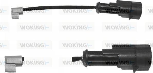 Woking 001133 - Предупредителен контактен сензор, износване на накладките vvparts.bg